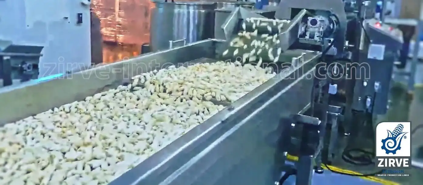 مشروع خط انتاج شيبس البيليت الأوتوماتيكي بالكامل LP250